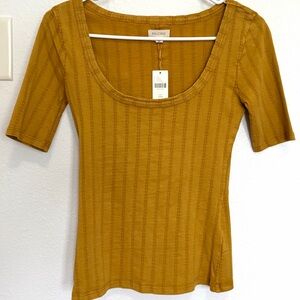 PILCRO Short Sleeve Top